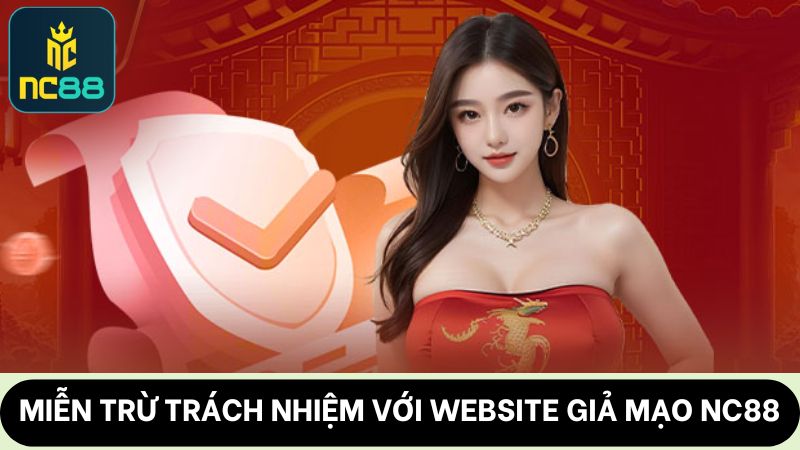 Miễn trừ trách nhiệm khi website giả mạo