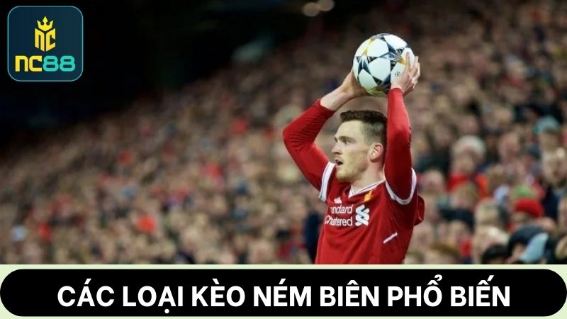 một số loại cược kèo ném biên là gì?